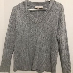 Grey sparkle sweater